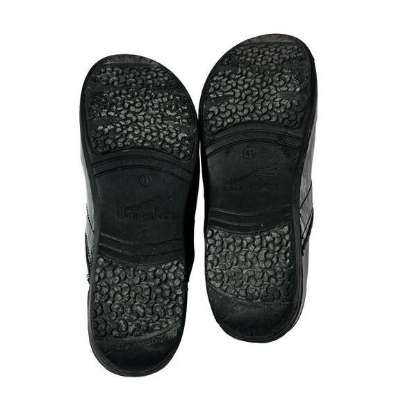 Dansko XP 2.0 navy blue ikat patent clogs size 41 - Picture 10 of 15